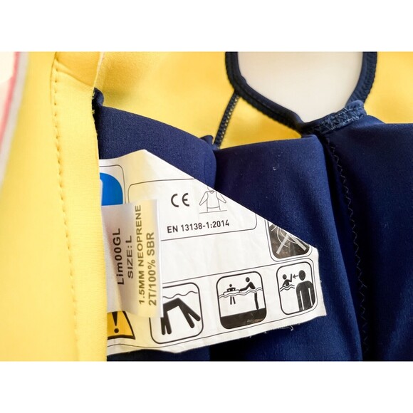 Limmys Premium Neoprene Swim Vest Jacket Life Preserver Girls Large 5-9 Years - Picture 6 of 8